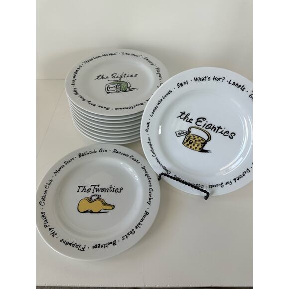 Pottery Barn Millennium Salad Plate, "2000" - Picture 4 of 5